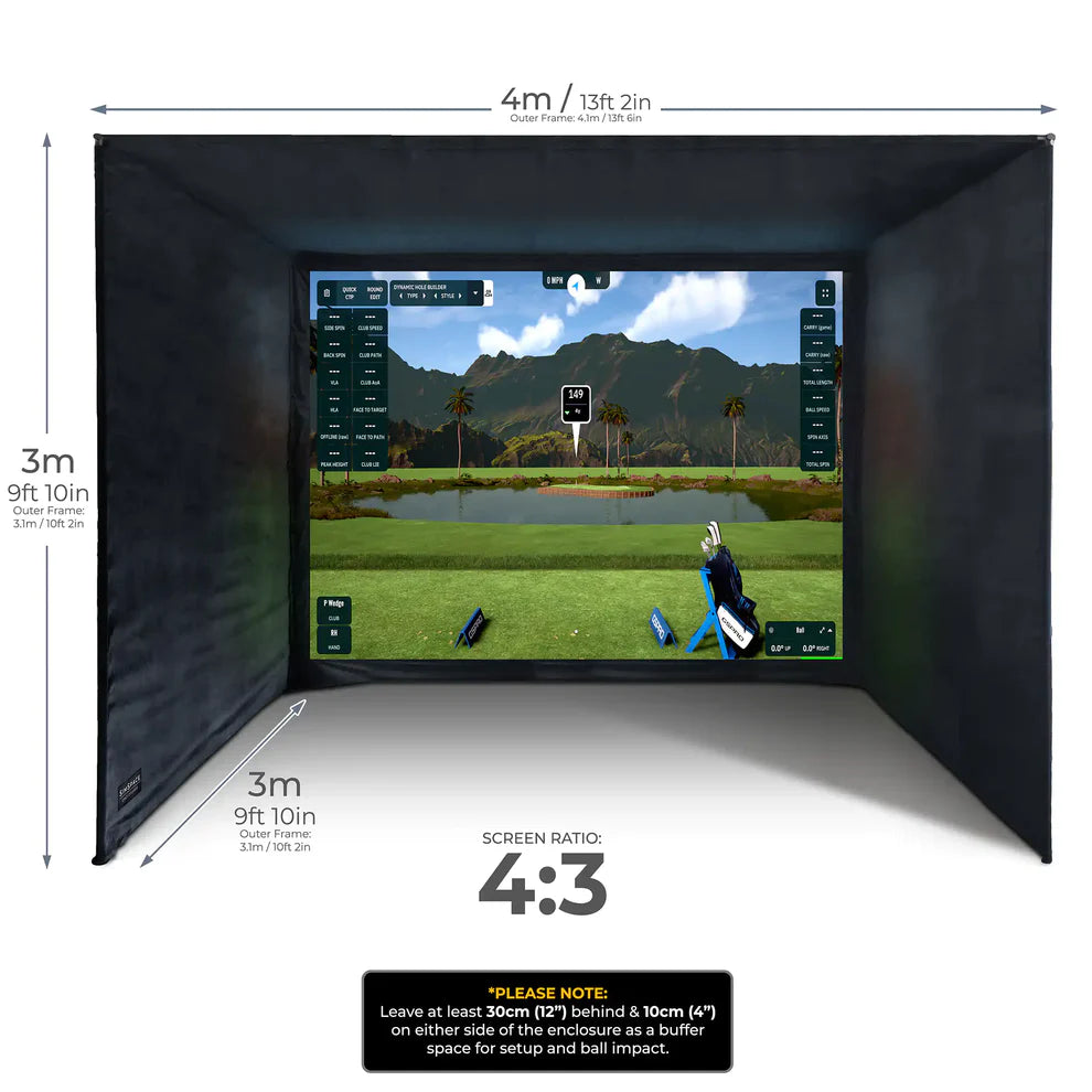 SimSpace Golfbehuizing (6 maten)