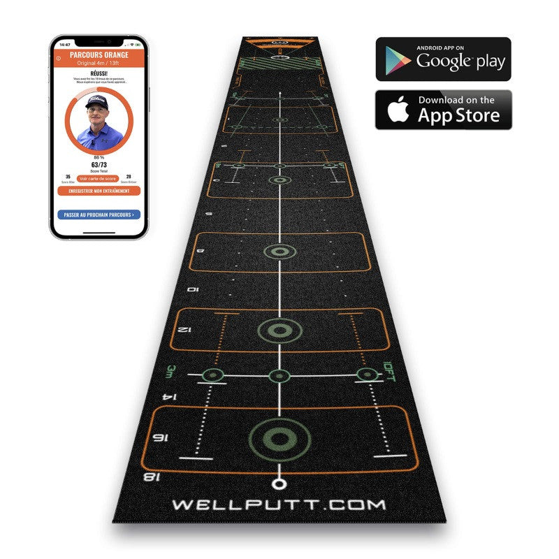Wellputt Puttingmat - 4m
