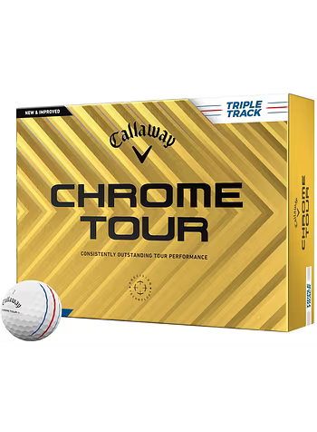 Callaway Chrome Tour Triple Track 12-pack, wit