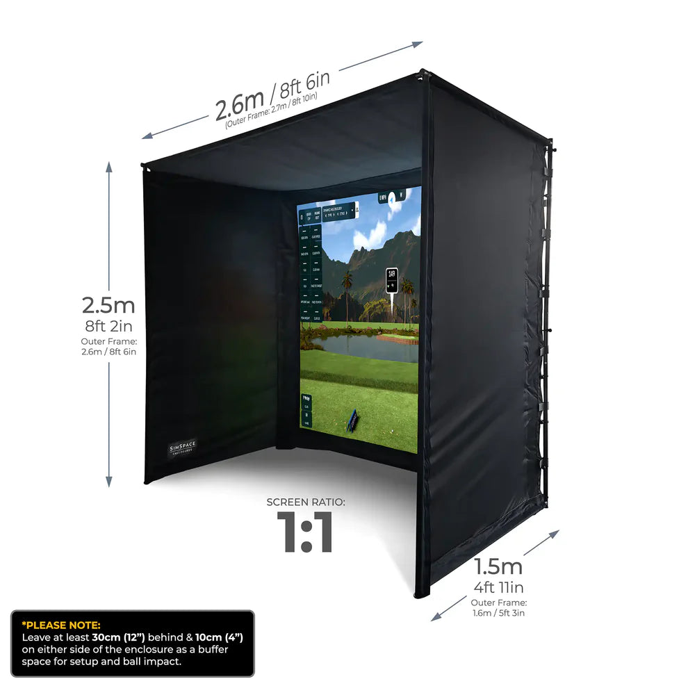 SimSpace Golfbehuizing (6 maten)