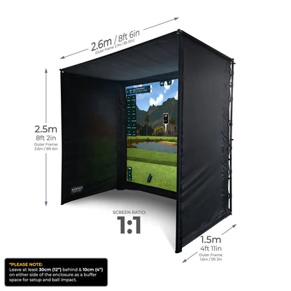 SimSpace Golfbehuizing (6 maten)
