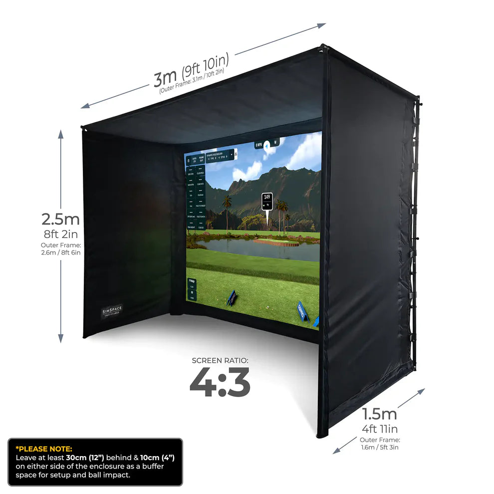 SimSpace Golfbehuizing (6 maten)