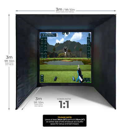 SimSpace Golfbehuizing (6 maten)