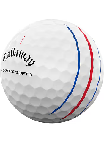 Callaway Chroom Zacht Drievoudig Spoor 12-Pak, wit