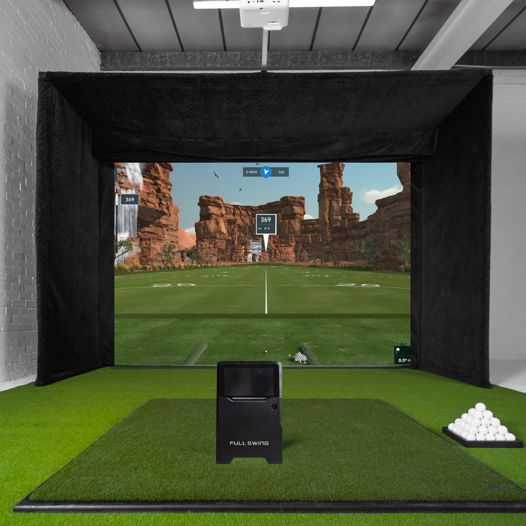 Full Swing Kit GolfTailor Golf Simulator Omkasting Bundel