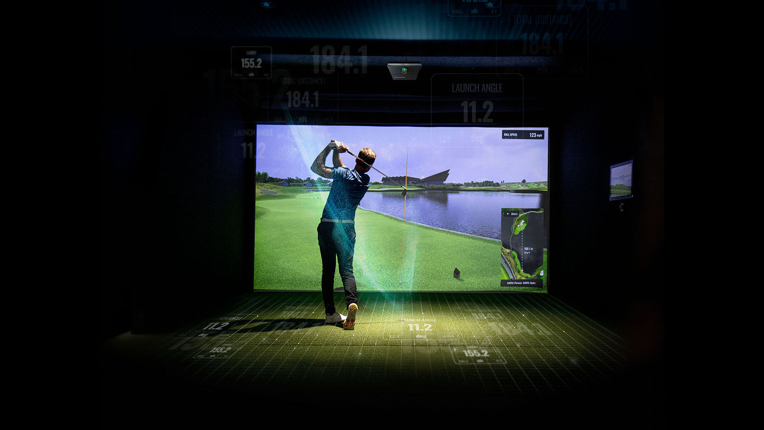 TrackMan iO - Verbeterde golfsimulatie-interface