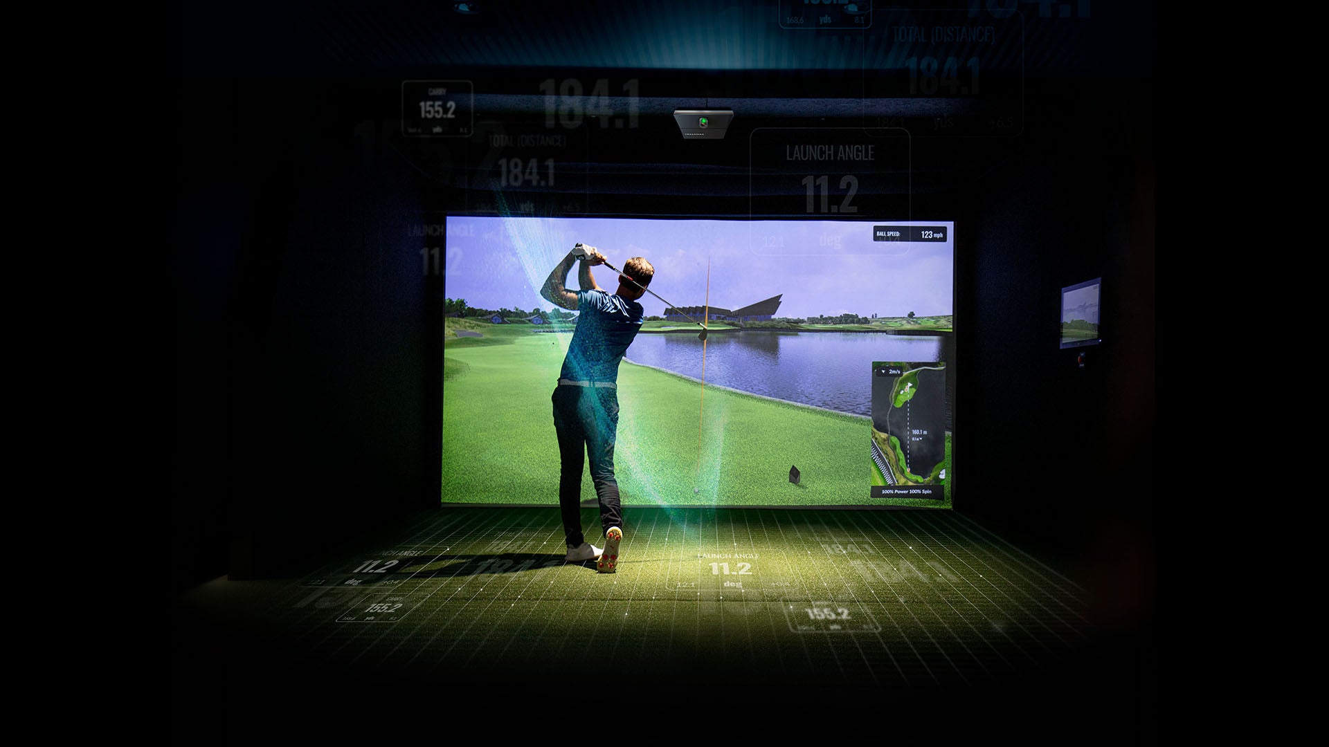 TrackMan iO - Verbeterde golfsimulatie-interface