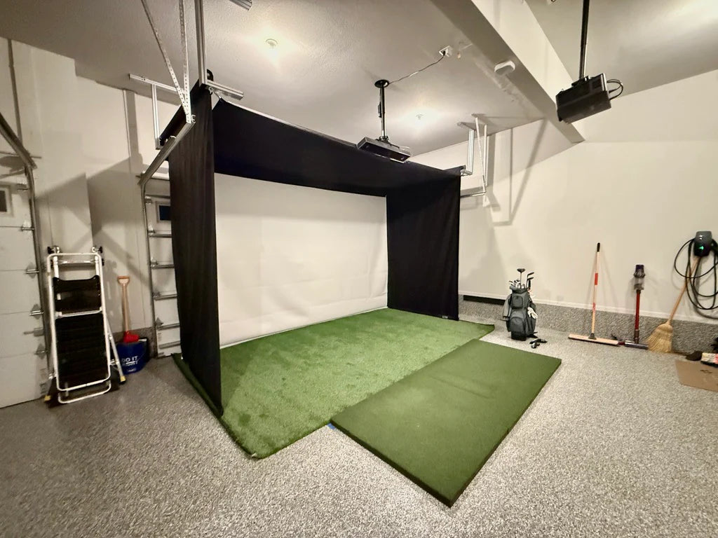 Vanish Retractable Golf Enclosure - Sportscreen - 13H - 3,7m - Remote