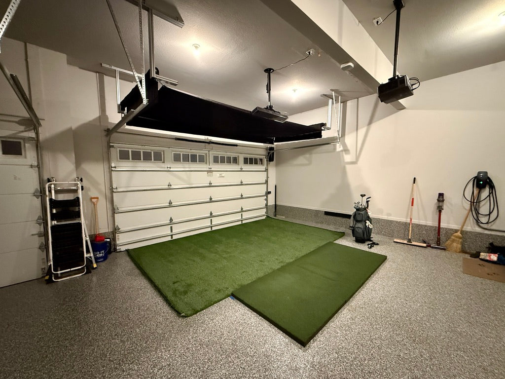 Vanish Retractable Golf Enclosure - Sportscreen - 13H - 3,7m - Remote