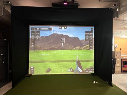 Vanish Retractable Golf Enclosure - Sportscreen - 13H - 3,7m - Remote