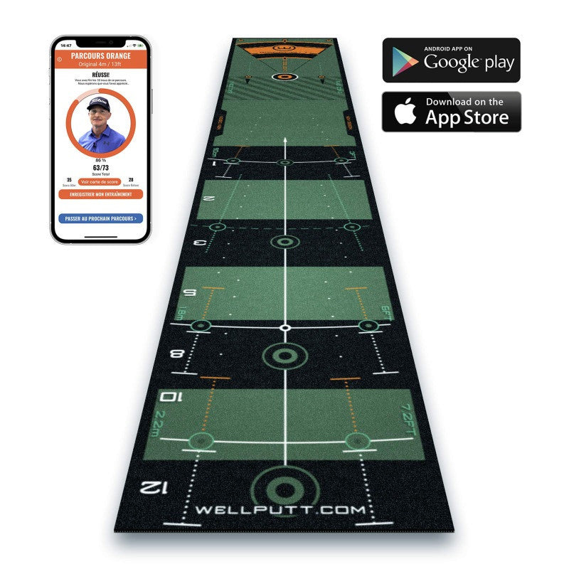 Wellputt Puttingmat Prestatie - 3m