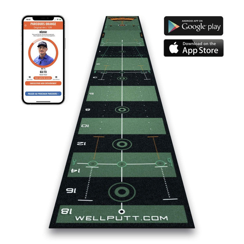 Wellputt Puttingmat Prestatie - 4m