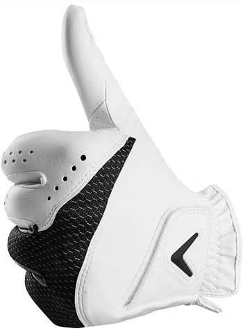 Callaway Weerbestendige Wreefhandschoen, Wit